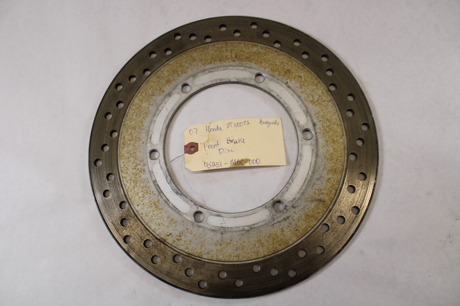 Front Brake Disc Left 45251-MBC-000 2007 Honda Shadow Sabre VT1100C2