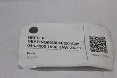NEEDLE BEARING (K550X62X18) 92046-1200 1996 KAW ZX-11