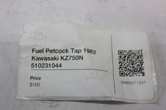 Fuel Petcock Tap 510231044 1982 Kawasaki Spectre KZ750N