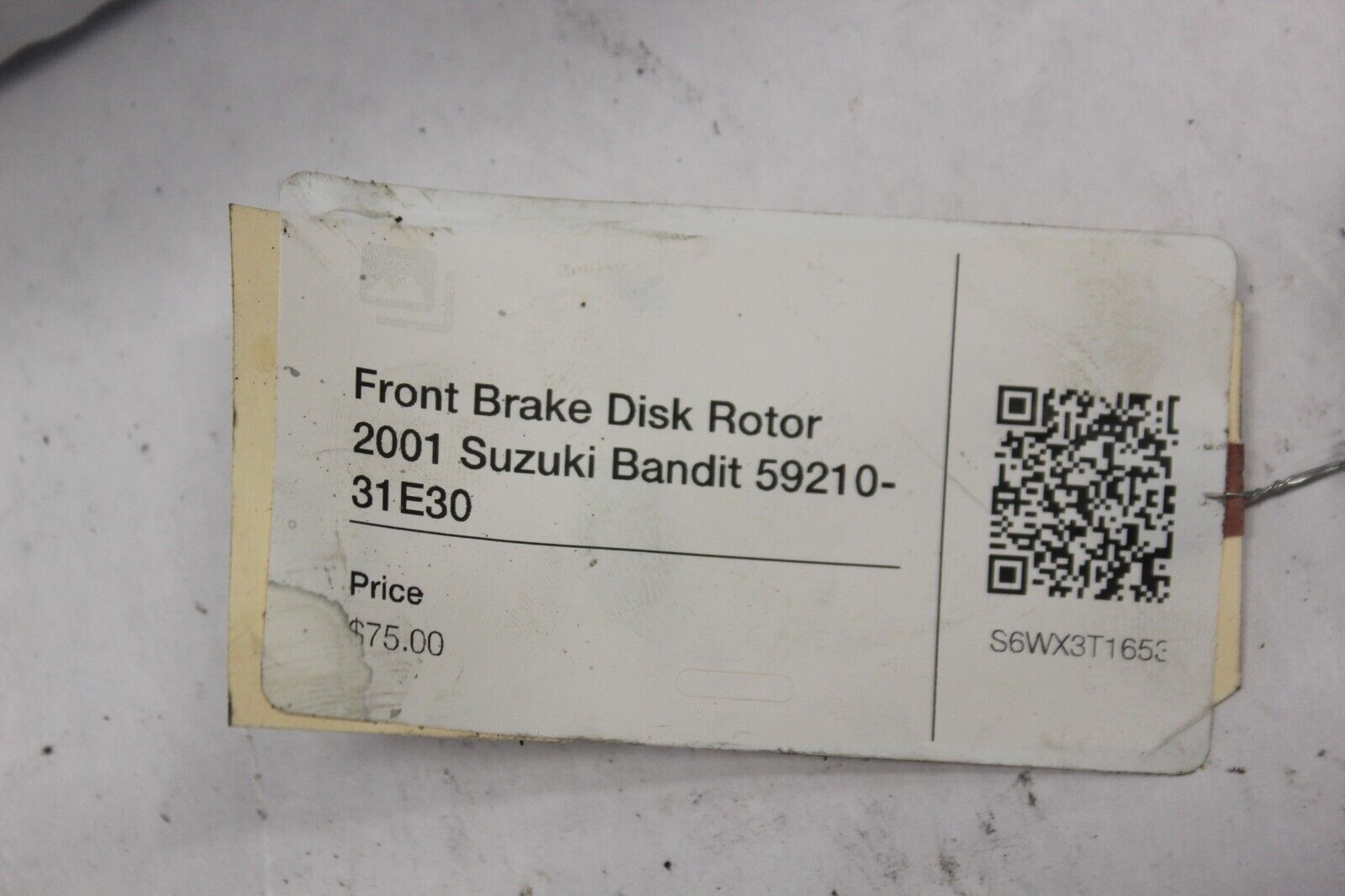 Front Brake Disk Rotor 2001 Suzuki Bandit 59210-31E30