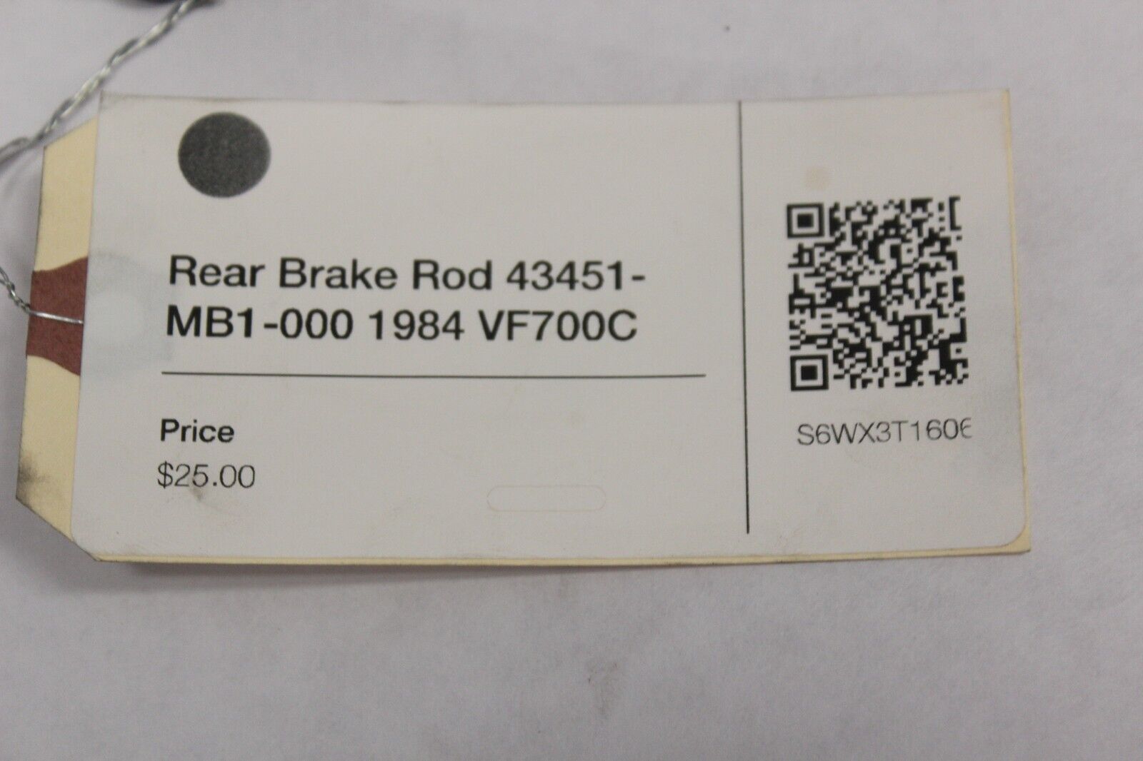 Rear Brake Rod 43451-MB1-000 1984 Honda VF700C