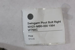 Swingarm Pivot Bolt Right 90121-MB0-000 1984 Honda VF700C