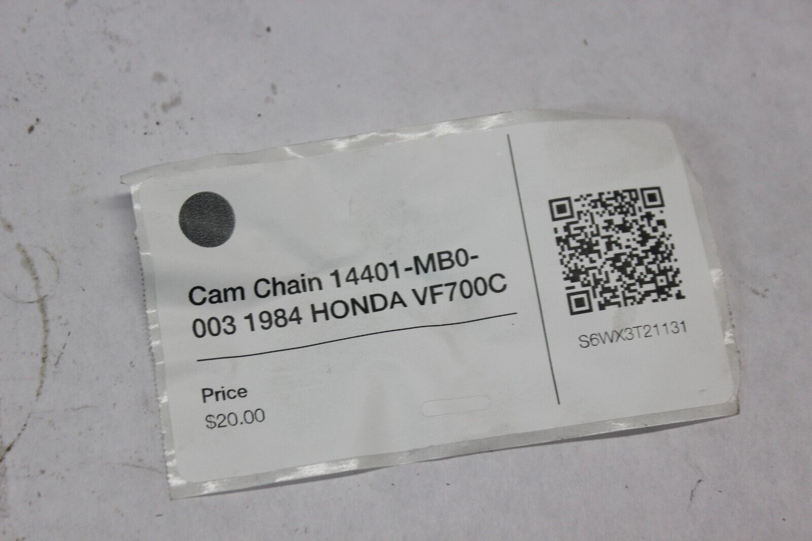 Cam Chain 14401-MB0-003 1984 HONDA VF700C