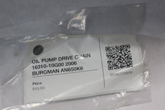 OIL PUMP DRIVE CHAIN 16310-10G00 2006 BURGMAN AN650K6
