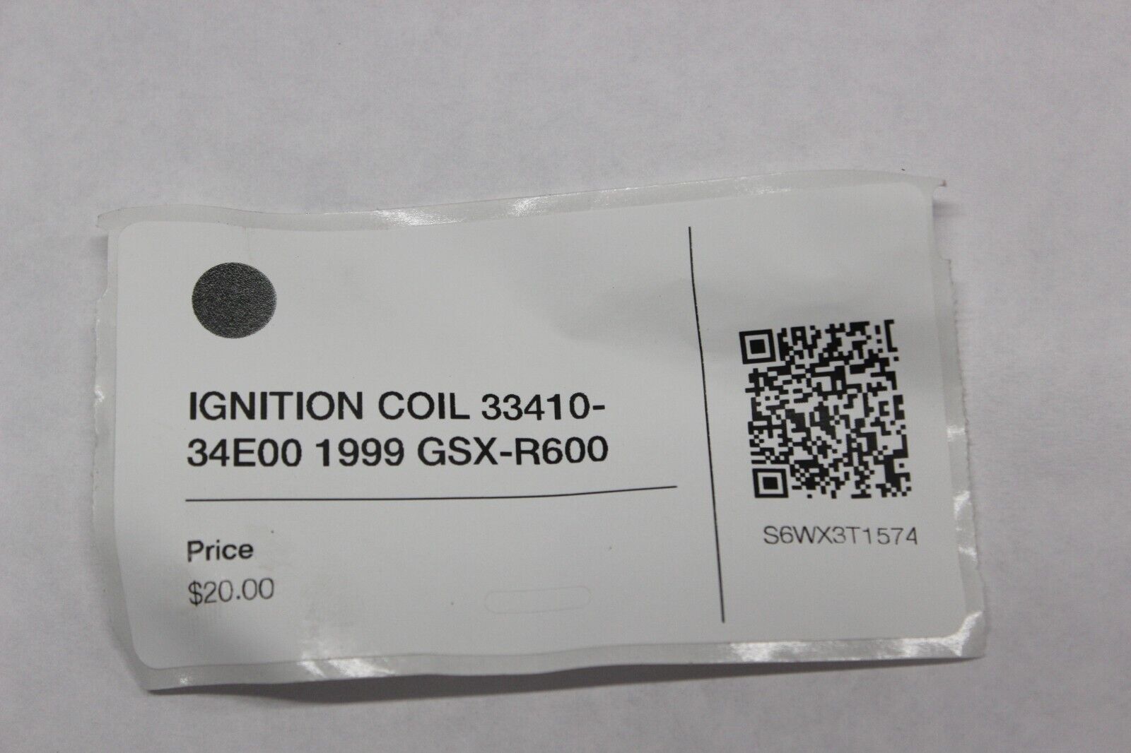 IGNITION COIL 33410-34E00 1999 Suzuki GSX-R600