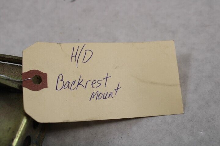 Drivers Backrest Bracket Mount Harley Davidson