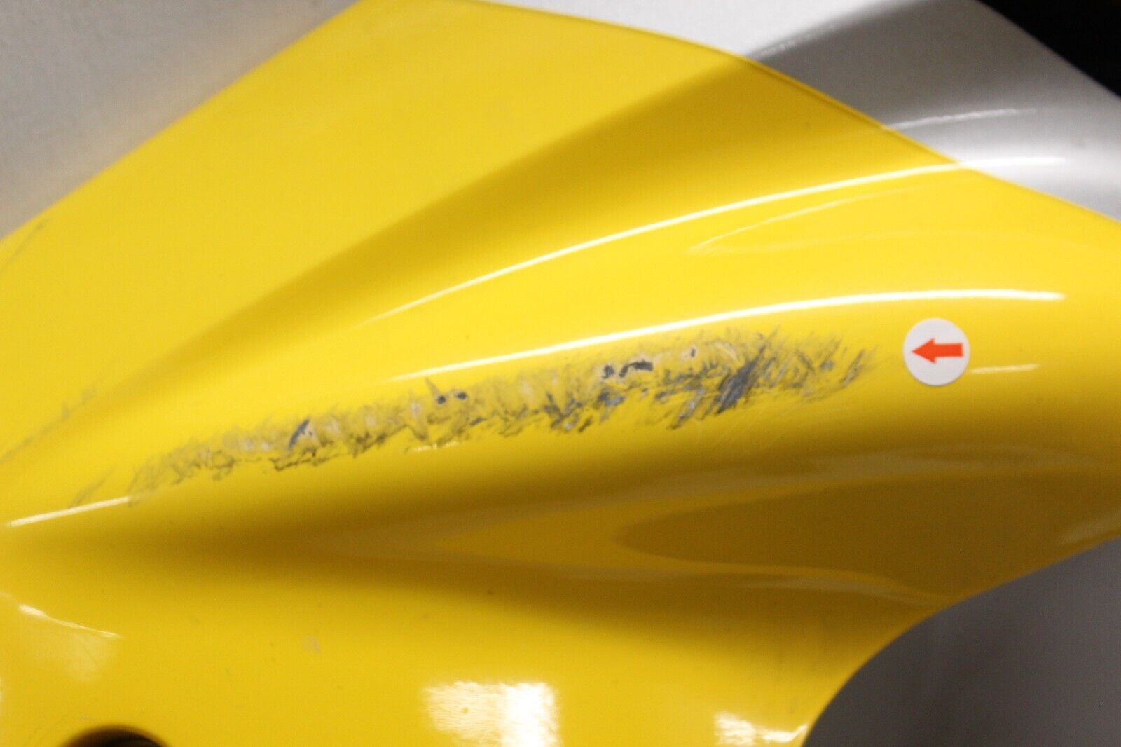 UNDER COWLING RIGHT 94407-34E50-Y9H 1999 Suzuki GSX-R600