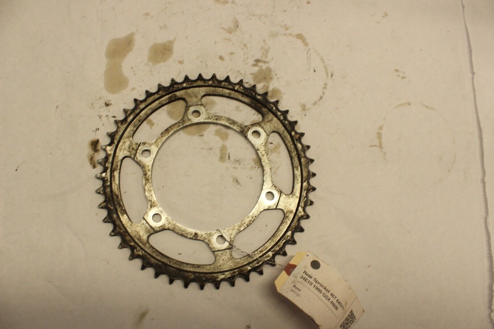 Rear Sprocket 46T 64511-34E10 1999 Suzuki GSX-R600