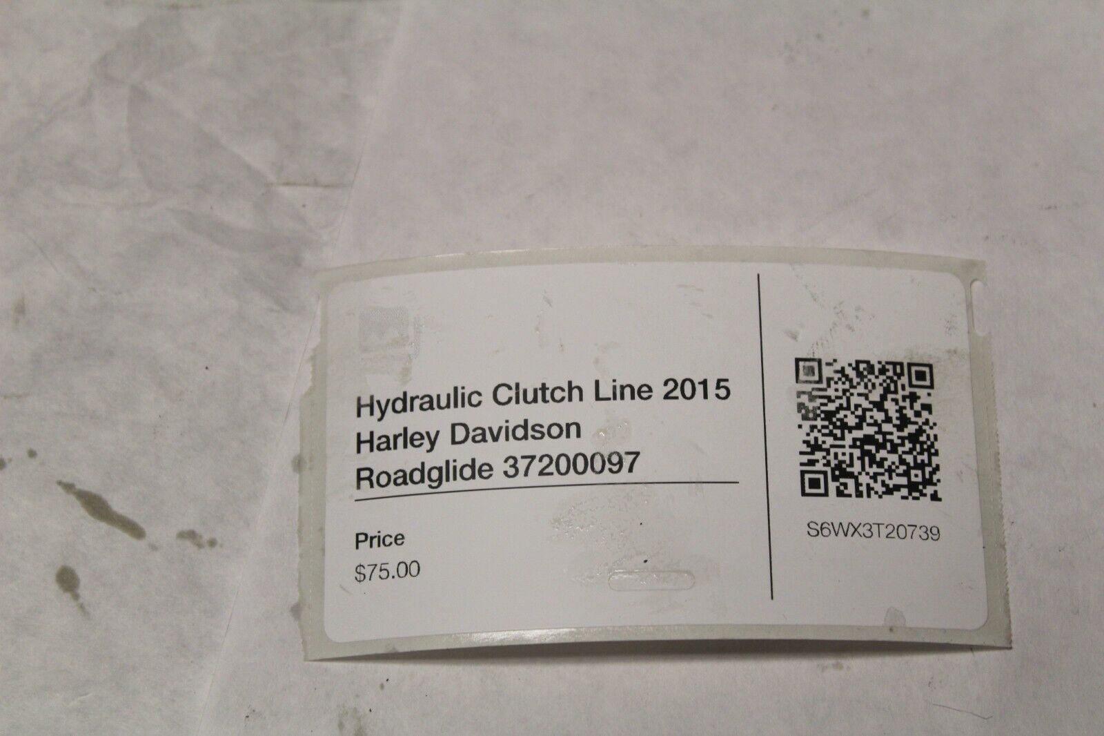 Hydraulic Clutch Line 37200097 2015 Harley Davidson Roadglide