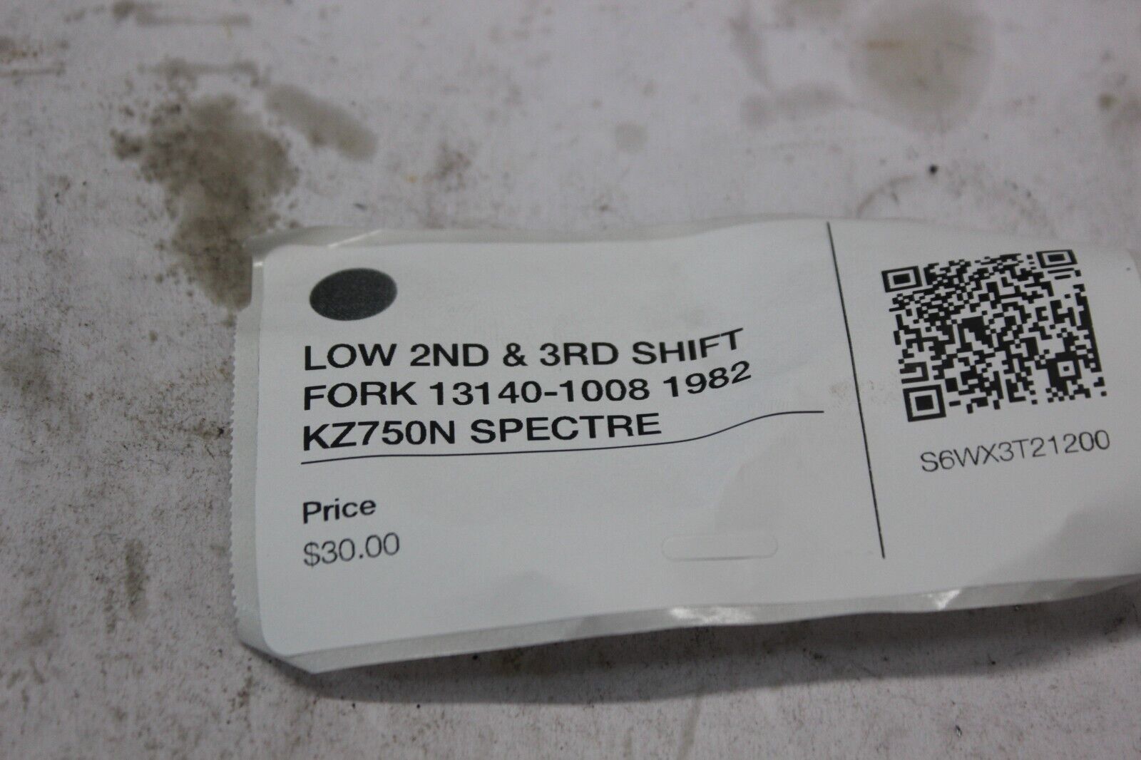LOW 2ND & 3RD SHIFT FORK 13140-1008 1982 KZ750N SPECTRE