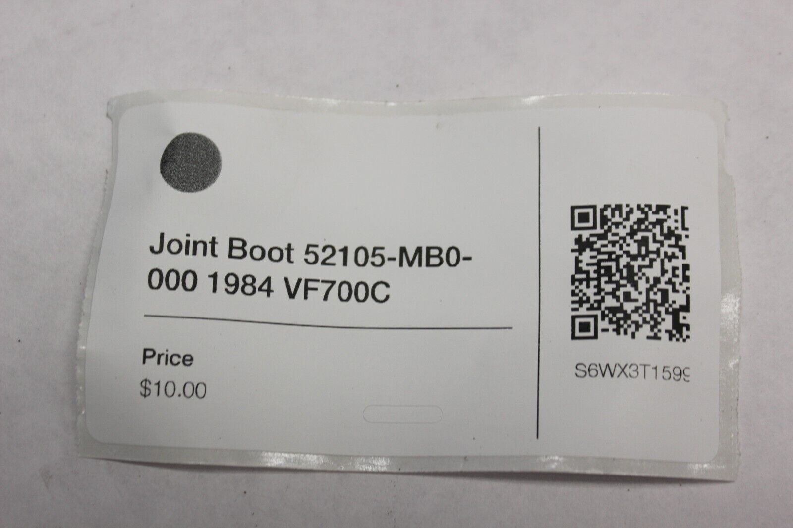 Joint Boot 52105-MB0-000 1984 Honda VF700C