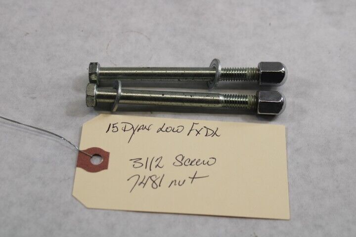 Screw 3112,Nut 7481 2pcs 2015 Harley Davidson Dyna Low Rider