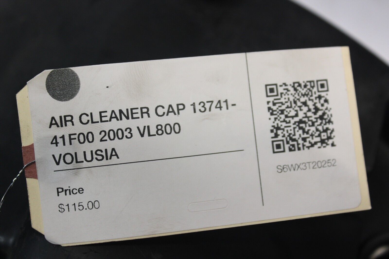 AIR CLEANER CAP 13741-41F00 2003 VL800 VOLUSIA