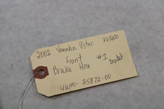 Front Brake Hose 1 (Braided) 4WM-25872-00 2002 Yamaha RoadStar XV1600A