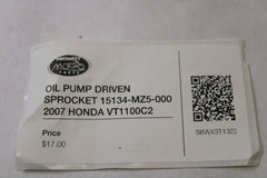 OIL PUMP DRIVEN SPROCKET 15134-MZ5-000 2007 HONDA VT1100C2