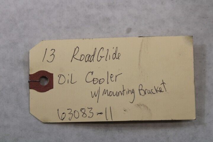 Oil Cooler w/ Mounting Bracket 63083-11 2013 Harley Davidson Roadglide