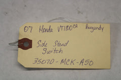 Side Stand Switch 35070-MCK-A50 2007 Honda Shadow Sabre VT1100C2
