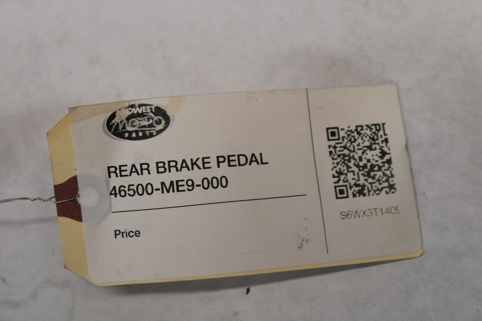 REAR BRAKE PEDAL 46500-ME9-000 1983 Honda VT750C Shadow