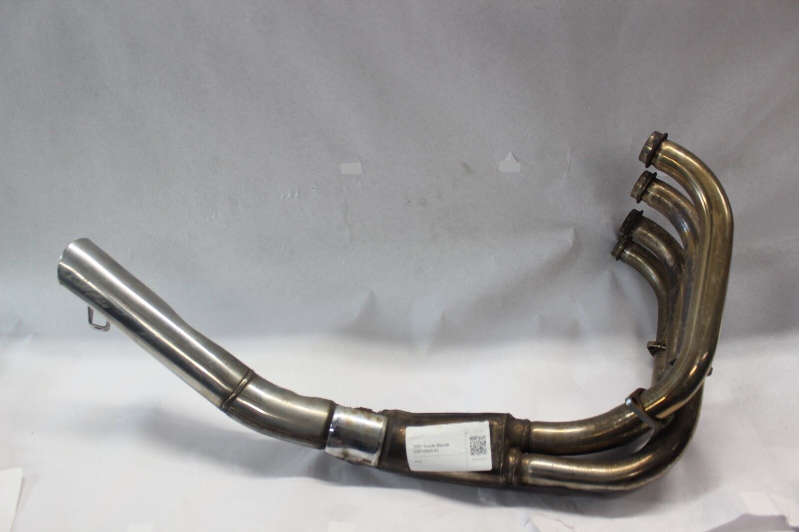 Exhaust Header Welded Straight Pipe 14100-32F10 2001 Suzuki Bandit GSF1200S K1