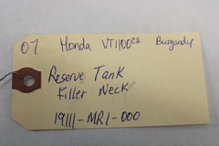 Reserve Tank Filler Neck 19111-MR1-000 2007 Honda Shadow Sabre VT1100C2