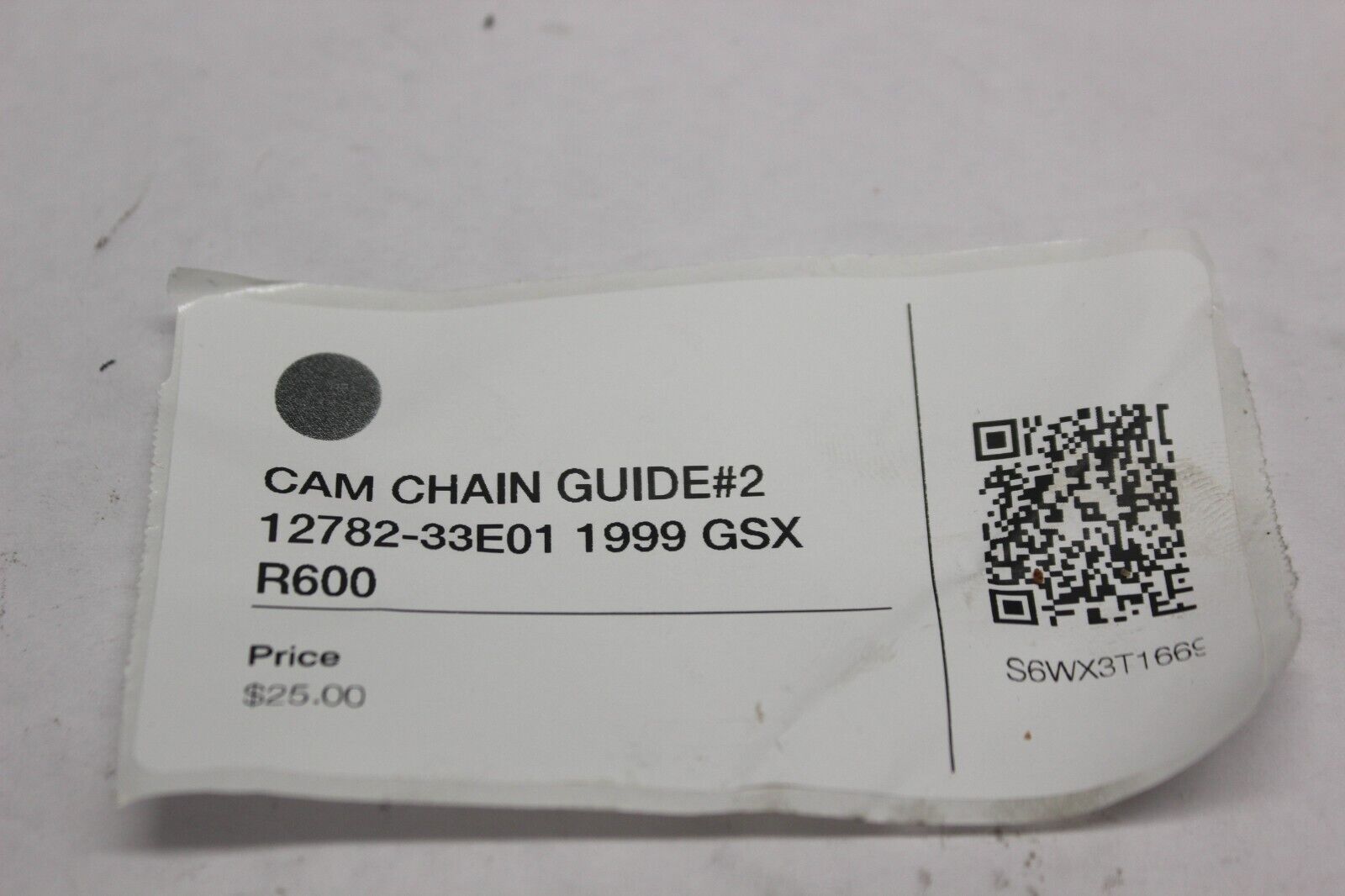 CAM CHAIN GUIDE#2 12782-33E01 1999 GSX R600