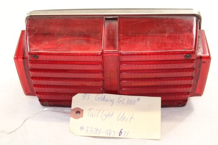 Taillight Tail Lamp Unit 33701-463-671 1983 Honda Goldwing GL1100