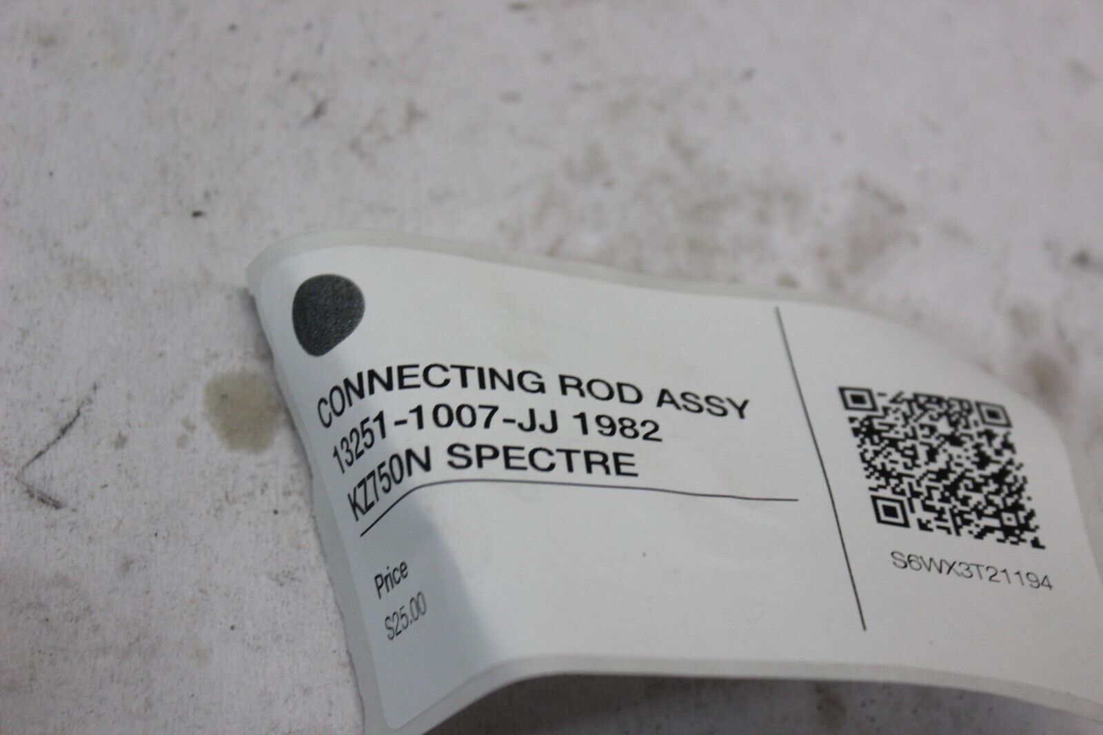 CONNECTING ROD ASSY 13251-1007-JJ 1982 KZ750N SPECTRE