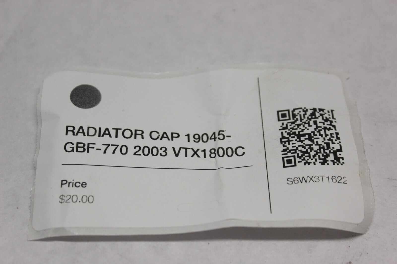 RADIATOR CAP 19045-GBF-770 2003 Honda VTX1800C