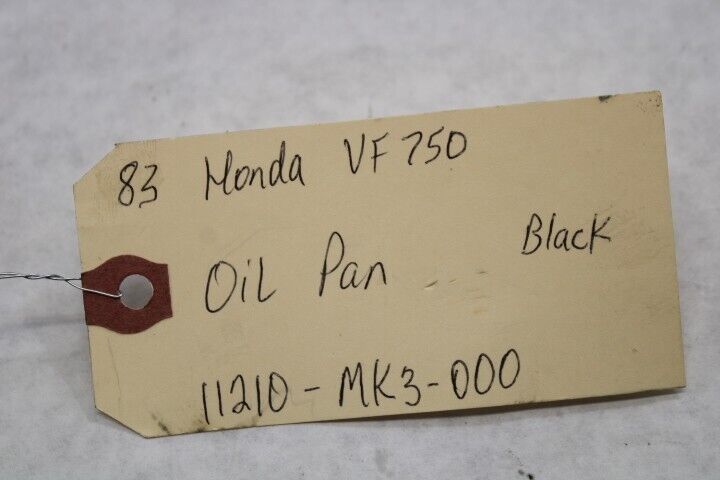 Oil Pan Black 11210-MK3-000 1983 Honda VF750