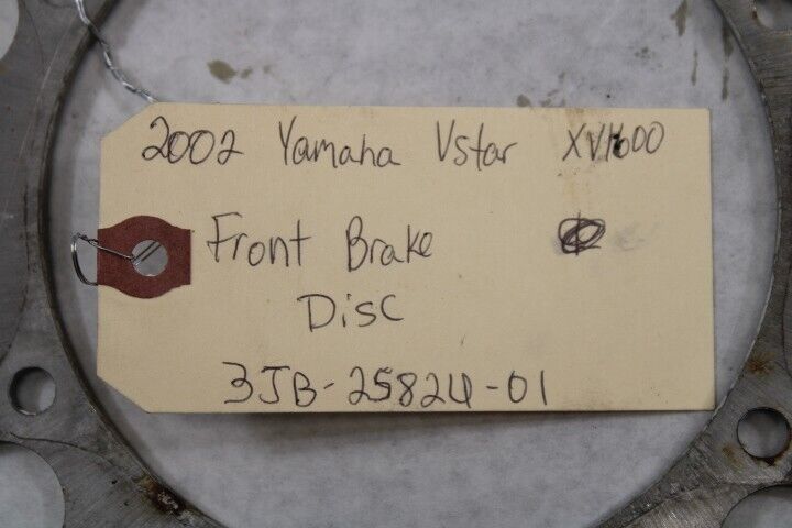 Front Brake Disc 3JB-2582U-01 2002 Yamaha RoadStar XV1600A