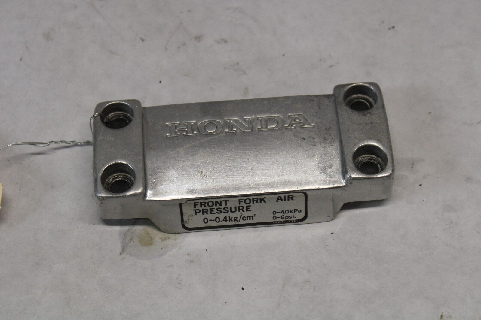 UPPER HANDLE HOLDER 53131-ME9-010 1983 Honda VT750C Shadow