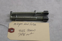 Screw 3112,Nut 7481 2pcs 2015 Harley Davidson Dyna Low Rider