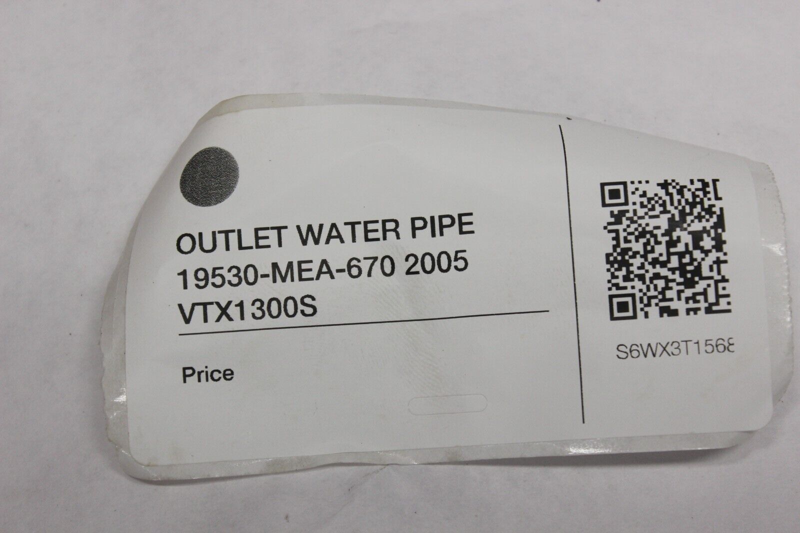 OUTLET WATER PIPE 19530-MEA-670 2005 Honda VTX1300S