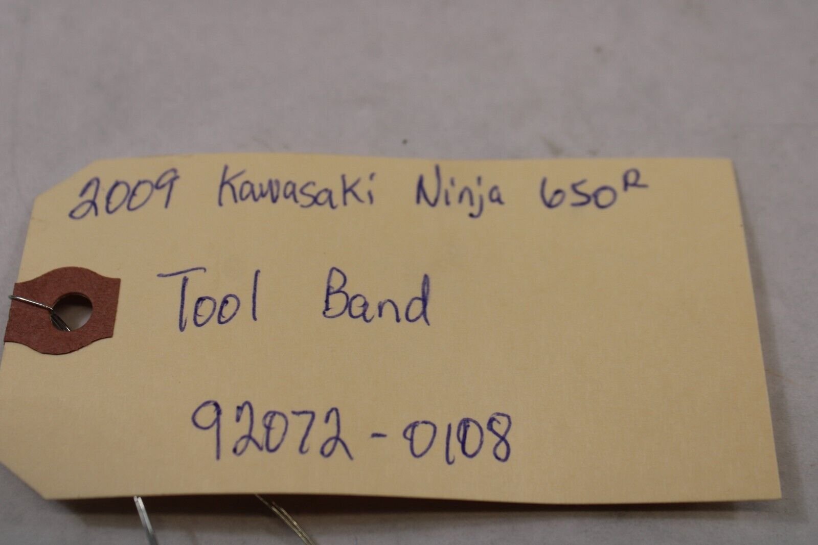 Tool Band 92072-0108 2009 Kawasaki 650R Ninja EX650C9F