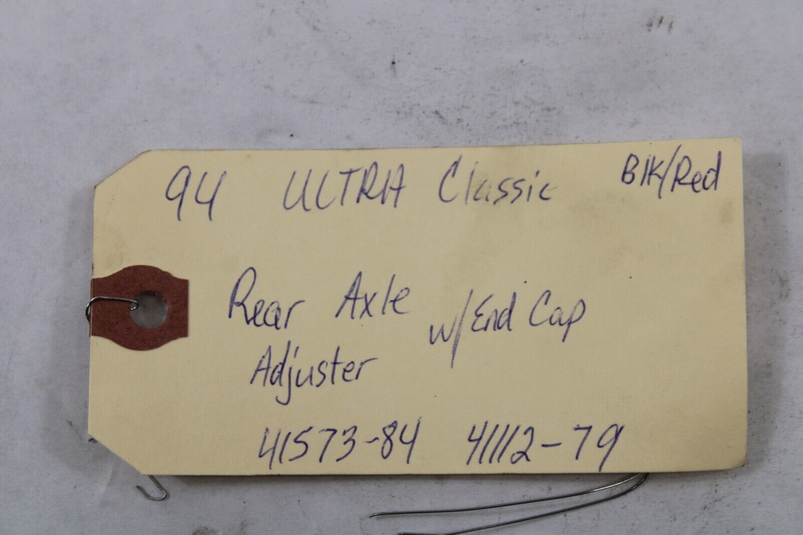 Rear Axle Adjuster w/End Cap 1994 Harley Davidson Ultra Classic