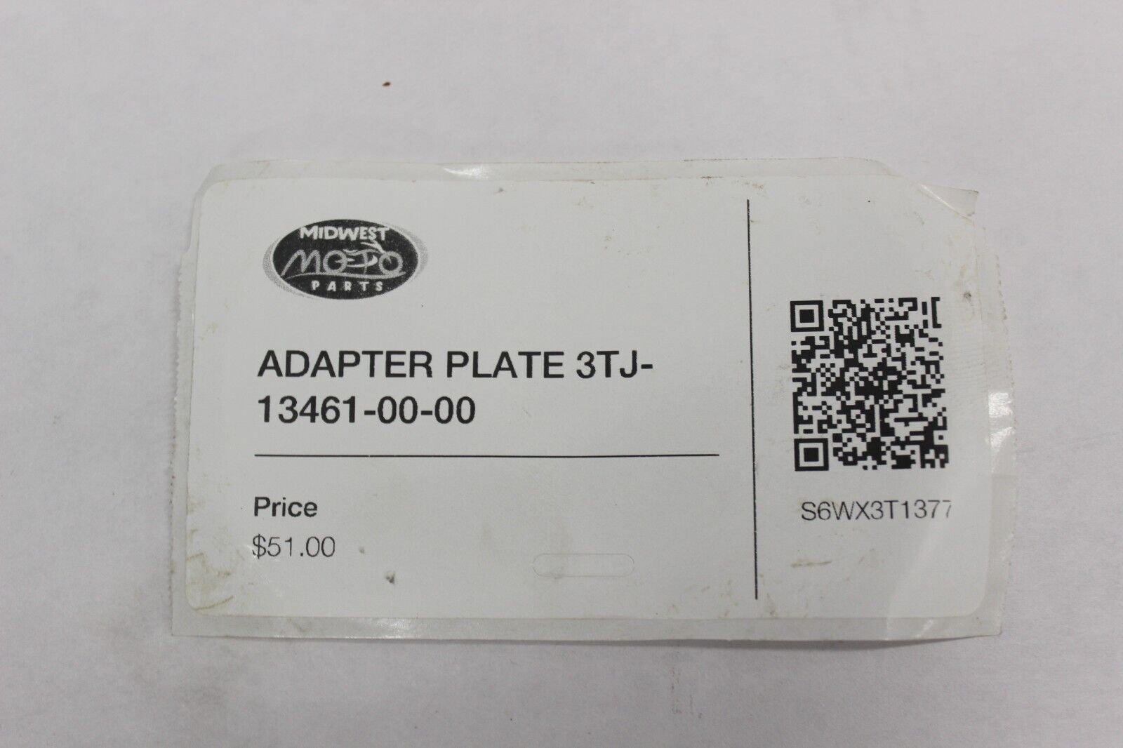 ADAPTER PLATE 3TJ-13461-00-00 1994 Yamaha FZR600R