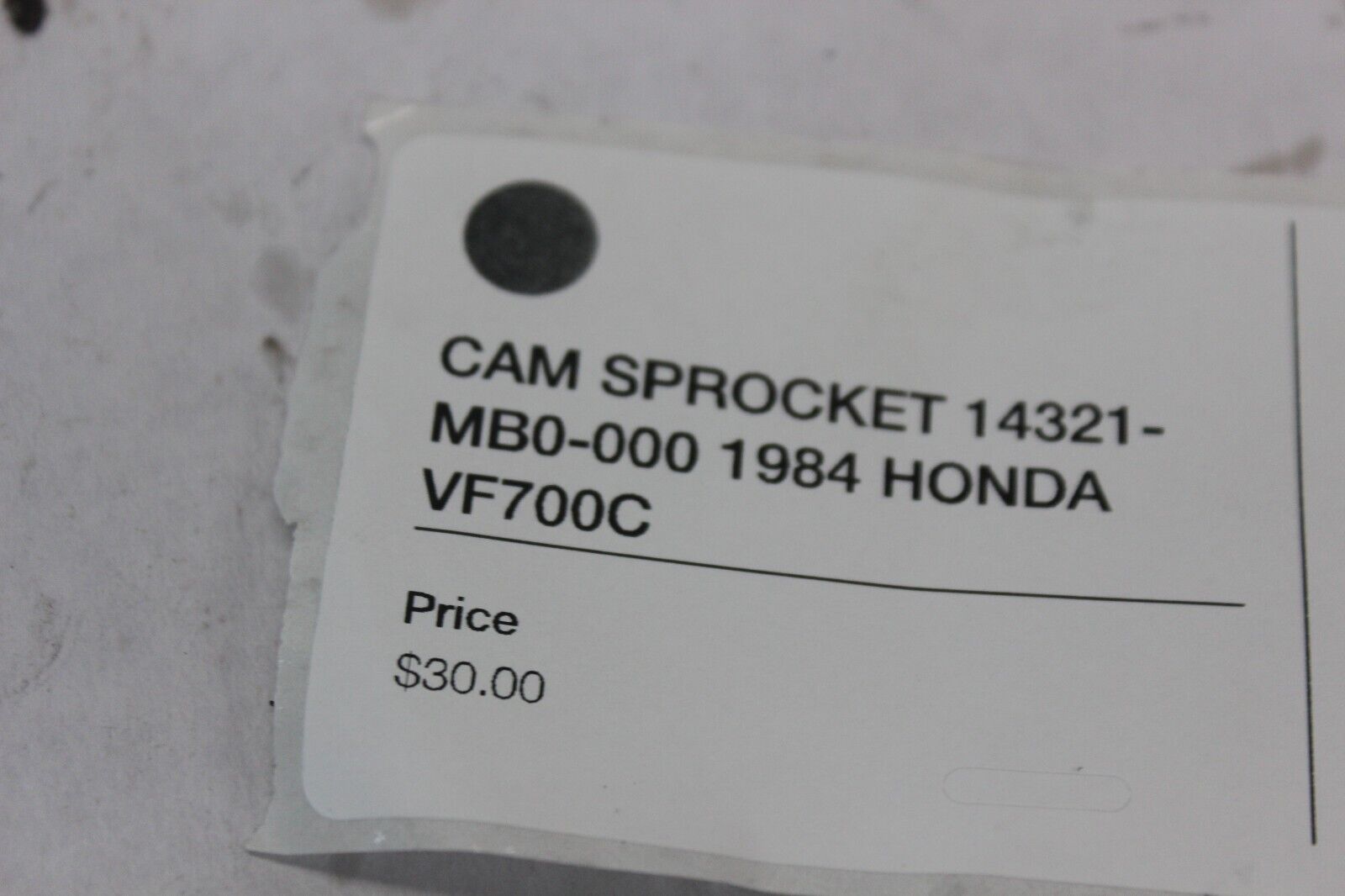 CAM SPROCKET 14321-MB0-000 1984 HONDA VF700C
