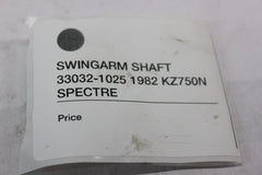 SWINGARM SHAFT 33032-1025 1982 Kawasaki Spectre KZ750N
