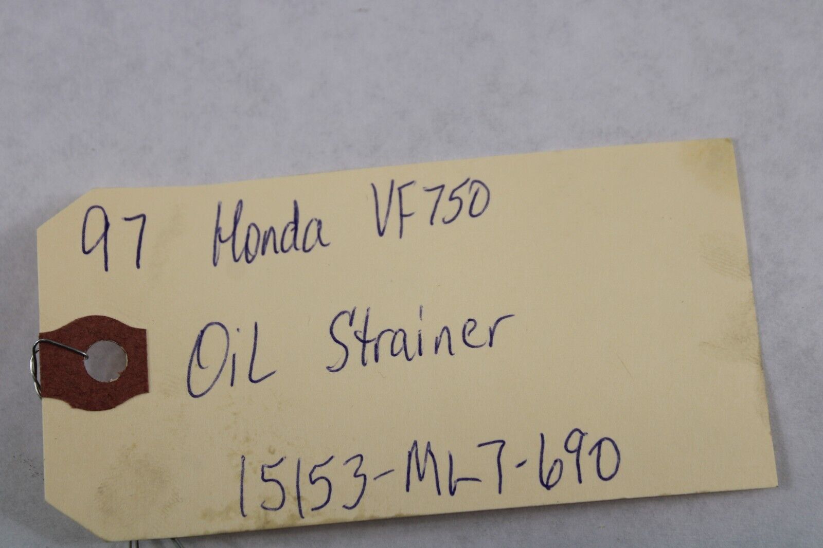 Oil Strainer 15153-ML7-690 1997 Honda Magna VF750