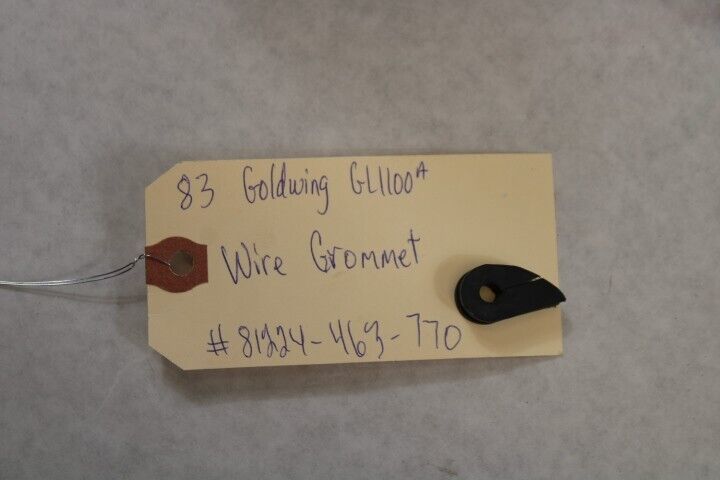 Wire Grommet 81224-463-770 1983 Honda Goldwing GL1100