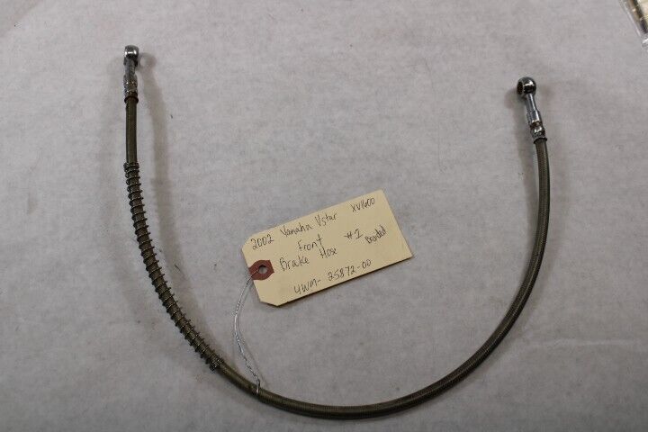 Front Brake Hose 1 (Braided) 4WM-25872-00 2002 Yamaha RoadStar XV1600A
