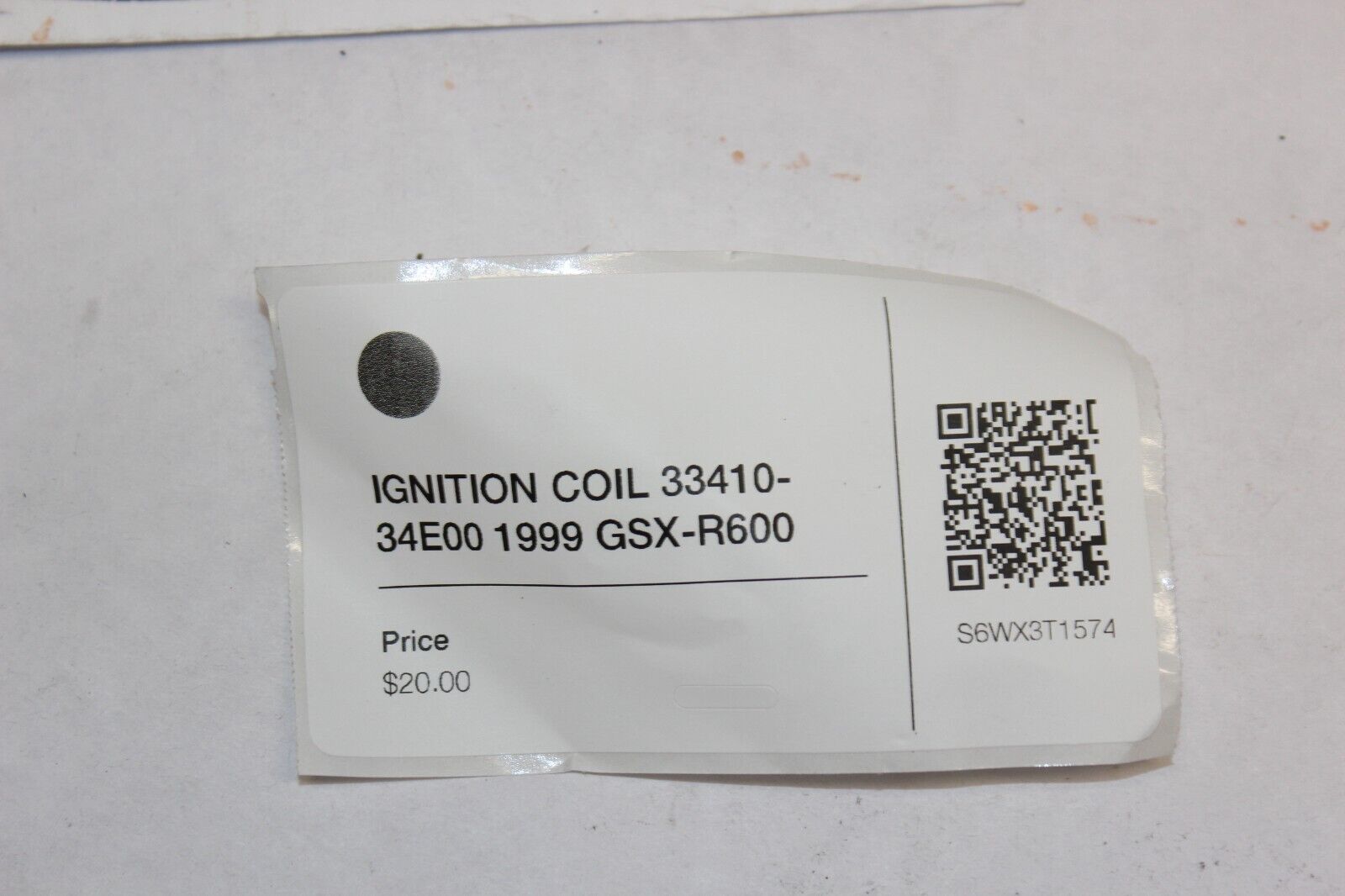 IGNITION COIL 33410-34E00 1999 Suzuki GSX-R600