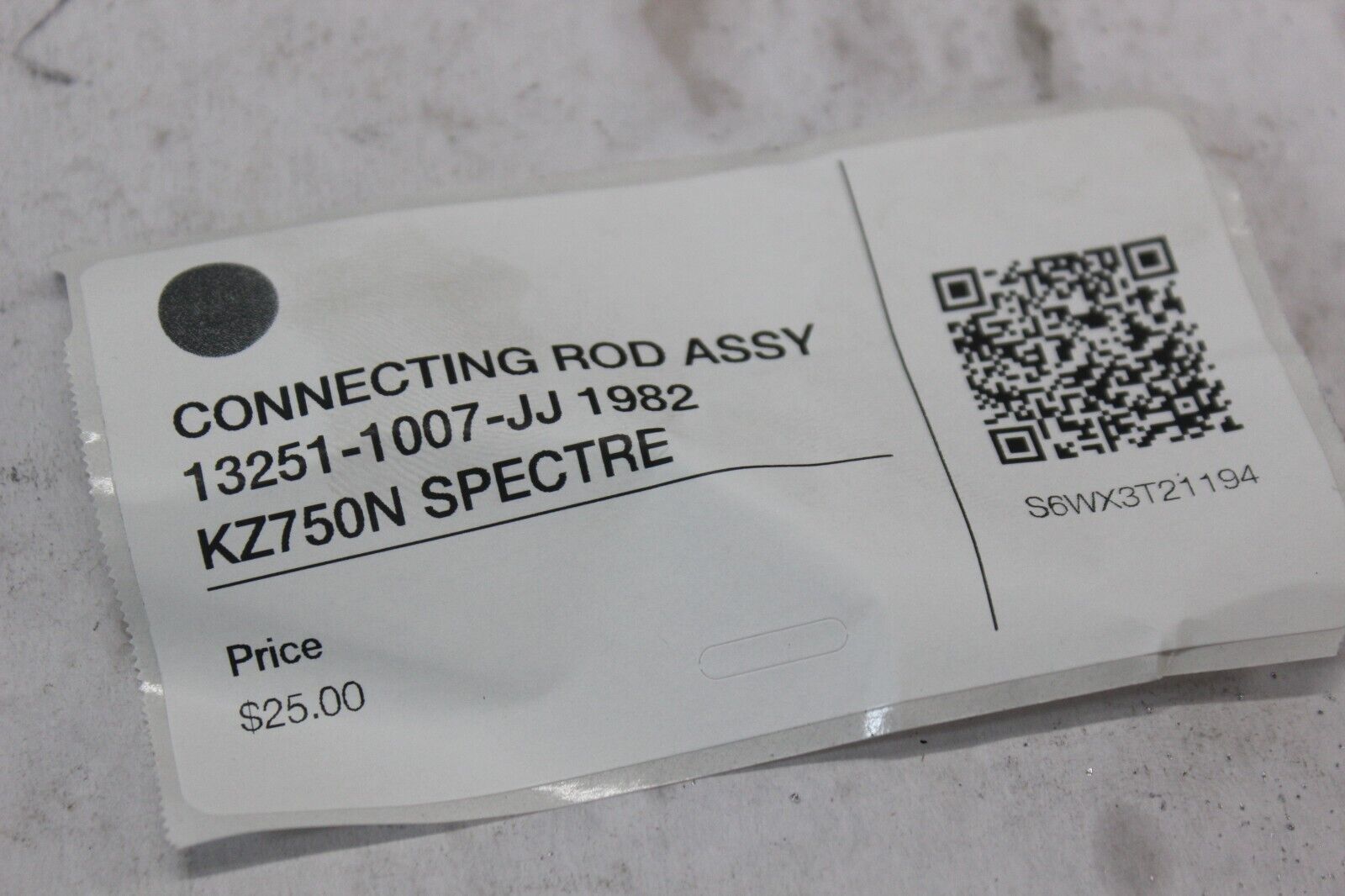 CONNECTING ROD ASSY 13251-1007-JJ 1982 KZ750N SPECTRE