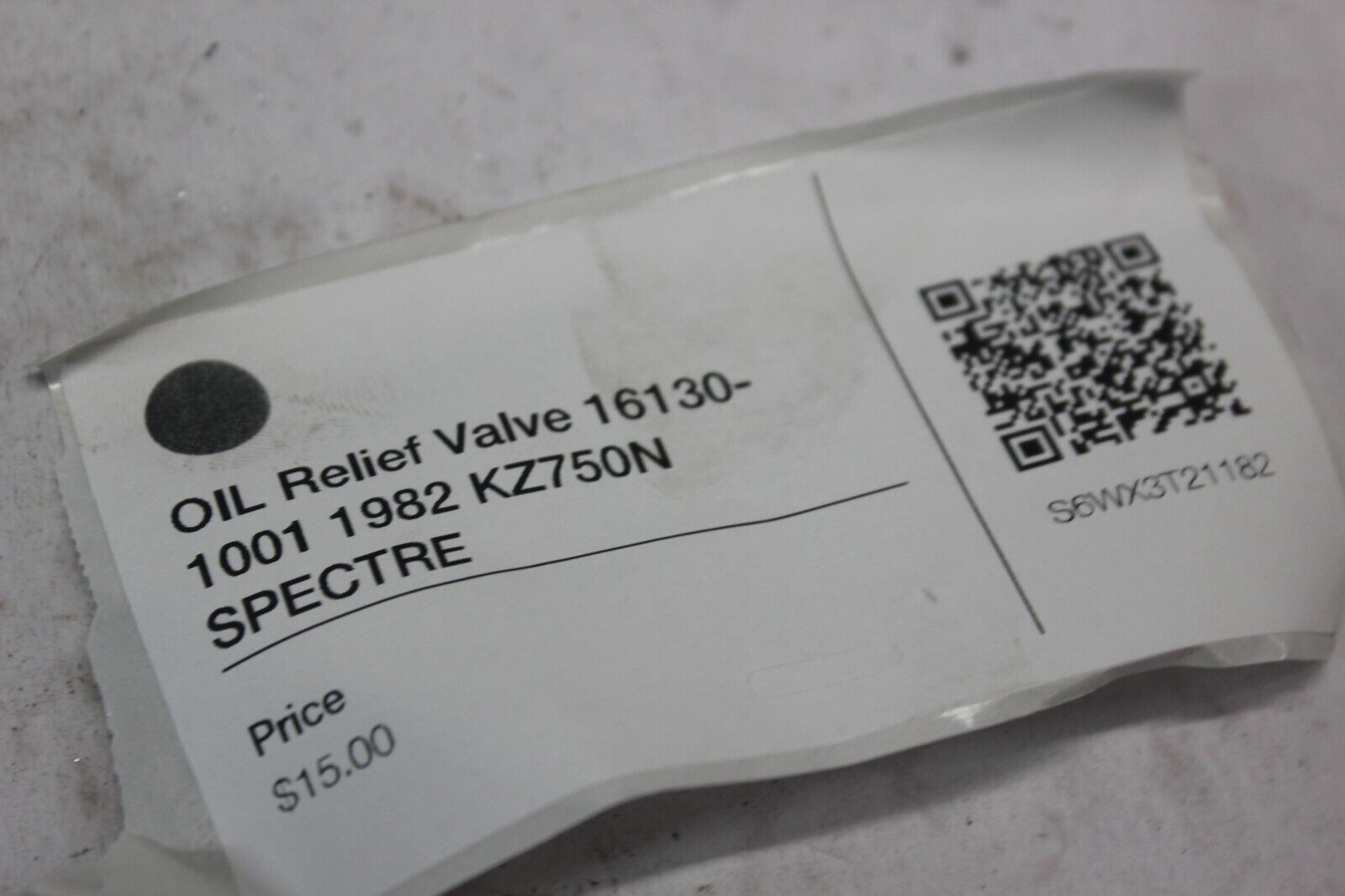 OIL Relief Valve 16130-1001 1982 KZ750N SPECTRE