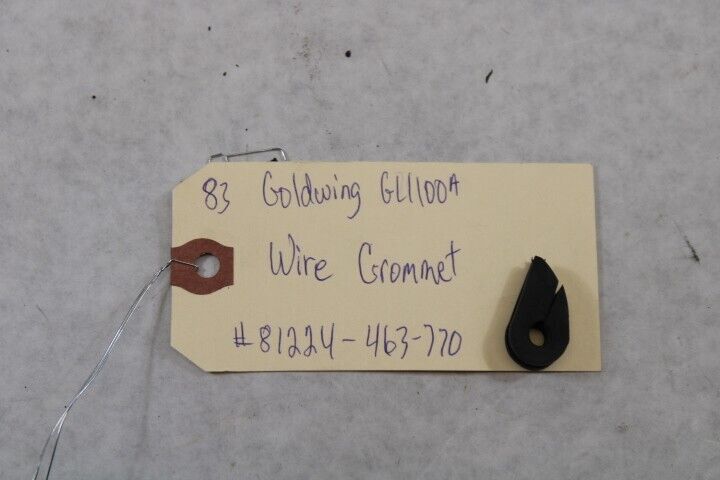 Wire Grommet 81224-463-770 1983 Honda Goldwing GL1100