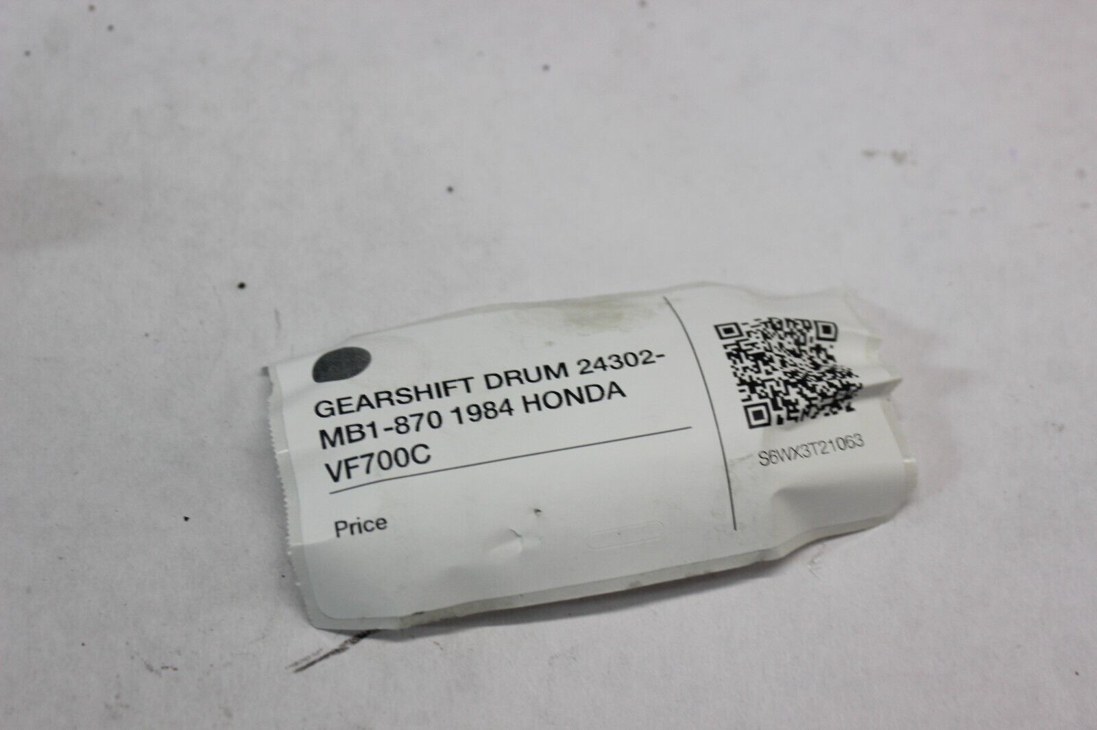 GEARSHIFT DRUM 24302-MB1-870 1984 HONDA VF700C