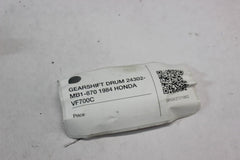 GEARSHIFT DRUM 24302-MB1-870 1984 HONDA VF700C