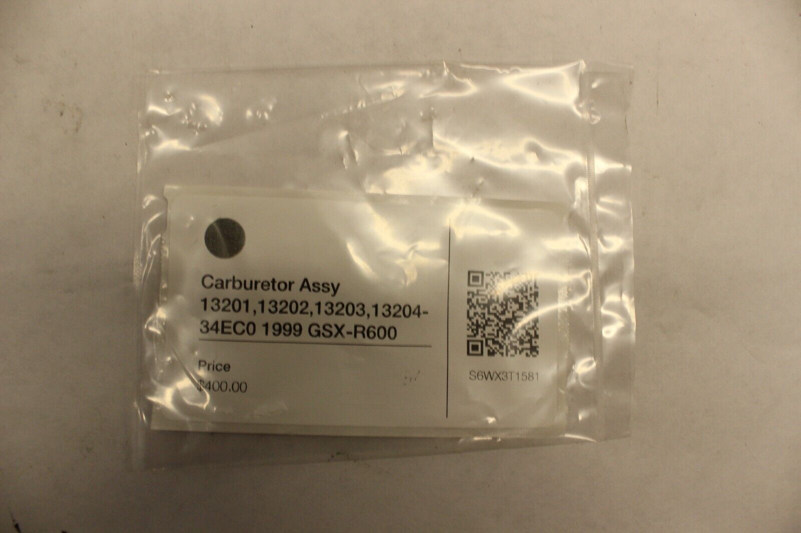 Carburetor Carb 13201, 13202, 13203, 13204- 34EC0 1999 Suzuki GSX-R600