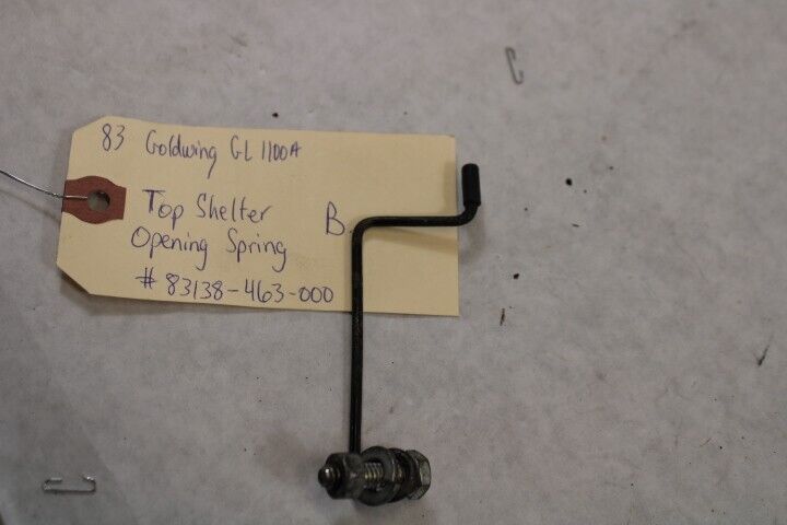 Top Shelter Opening Spring B 83138-463-000 1983 Honda Goldwing GL1100