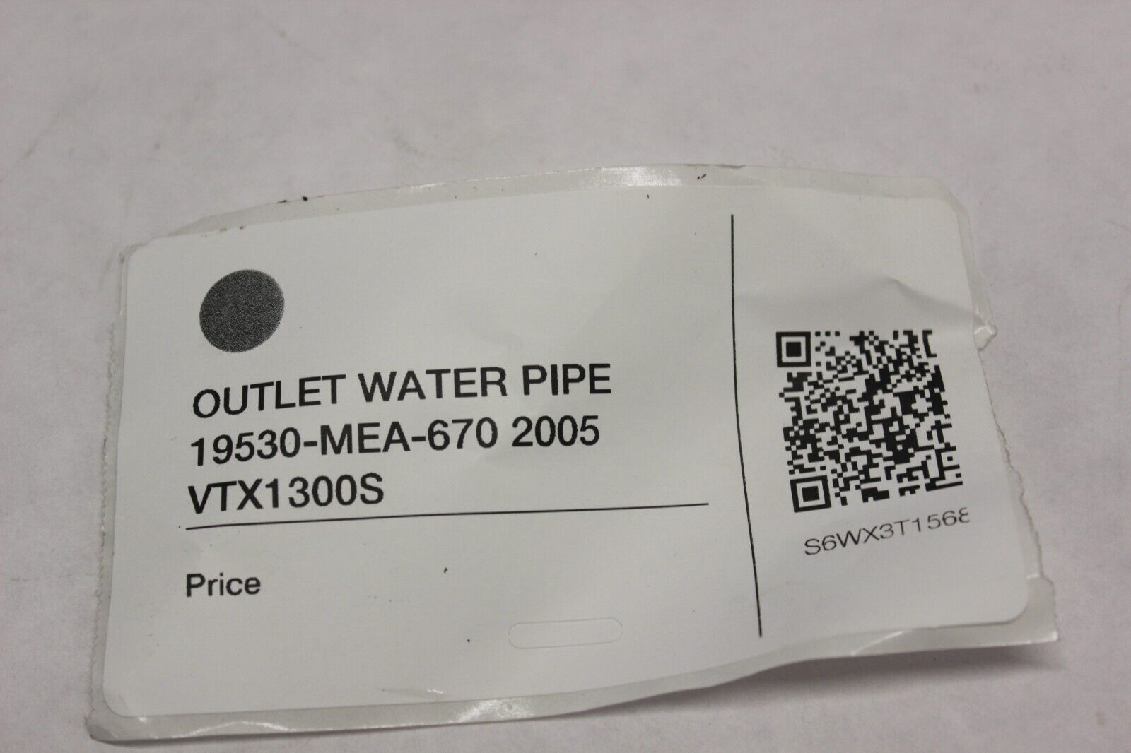 SPINDLE PLATE W/SCREW 24612-MAL-600 2005 Honda VTX1300S
